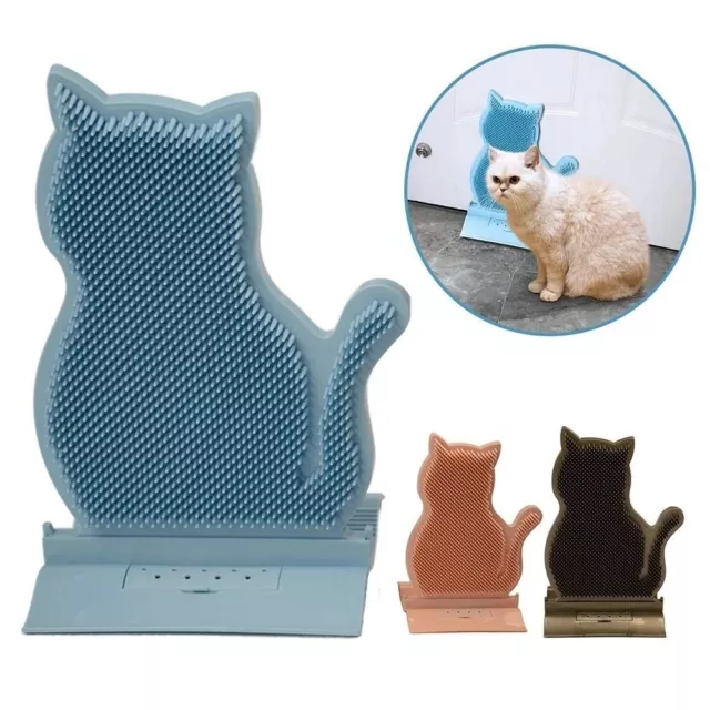 Hair Removal Cat Massage Brush Wall Mounted Itching Board  Kitten