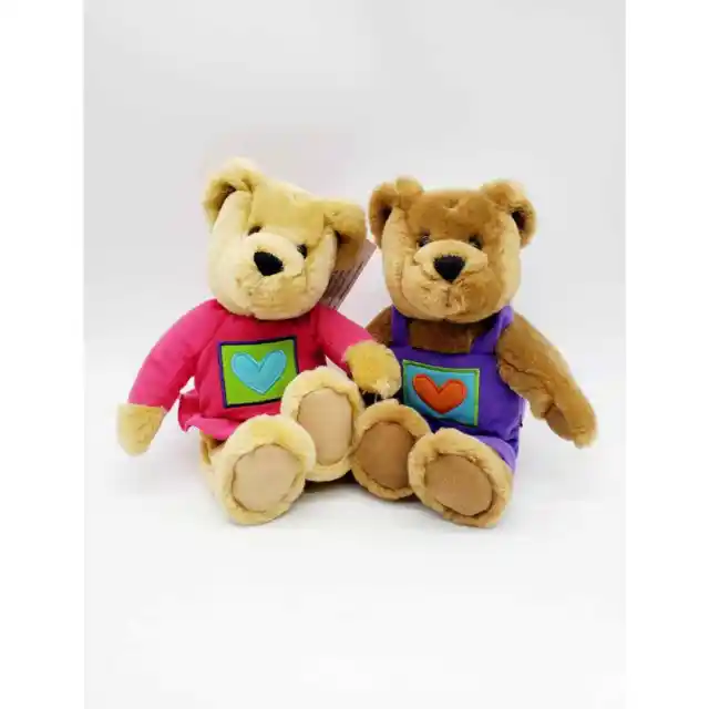 Hallmark Kiss Kiss Bear Valentines Teddy Bears With Hearts