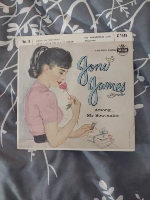 Joni James - Among My Souvenirs  Vol 2 - MGM X-1546 45rpm 7inch EP  VG++++