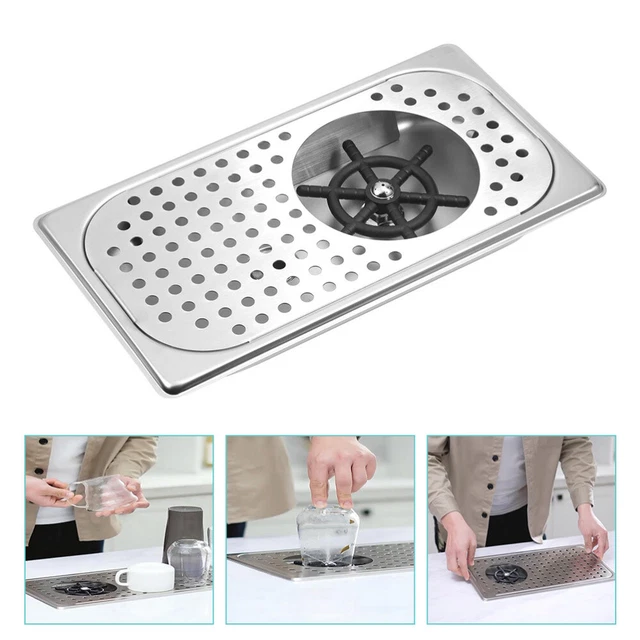 EVTSCAN Porta Tazze Ad Albero In Acciaio Inox - Supporto Per Tazze Da Caffè E Tè, Organizzatore Da Cucina 3 Rami - 2