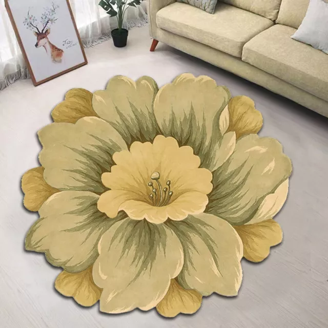 Teppich Bodenmatte Nachttätigkeit Teppich 60*60 Cm Blume Chinesischer Stil