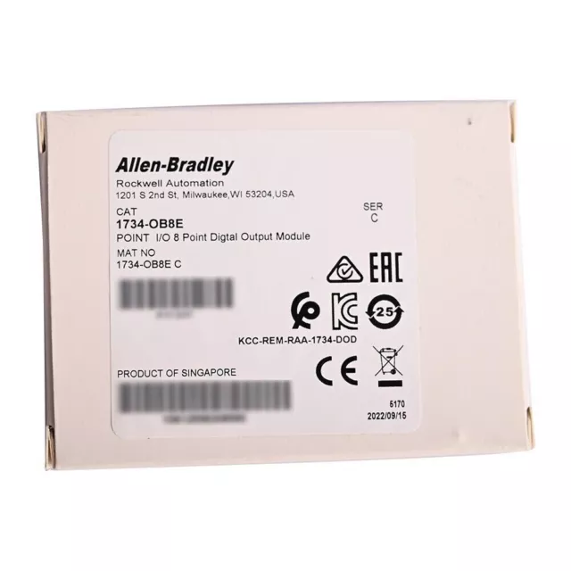 Allen-Bradley 1734-OB8E PLC 8 Point 24V DC Digital Output Module