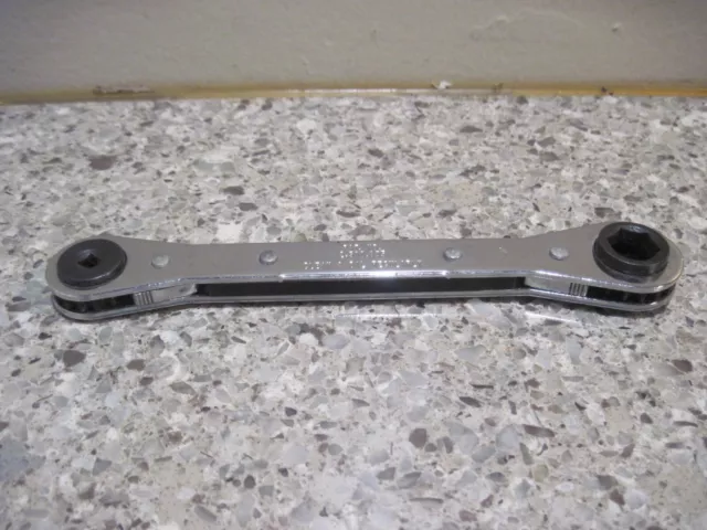 yellow jacket 60612 Heavy Duty Service Wrench -3/16,1/4,1/2,9/16" 4 in 1