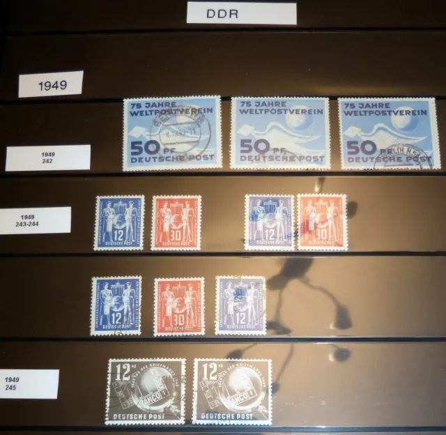 DDR 1949 Lot Sammlung Posten (7504