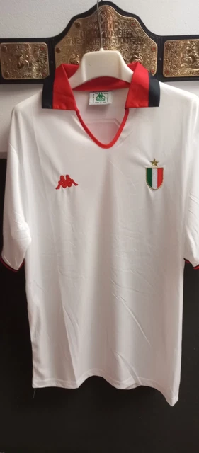 Gagliardetto Pennant Bologna Milan Finale Coppa Italia Maillot Match Worn