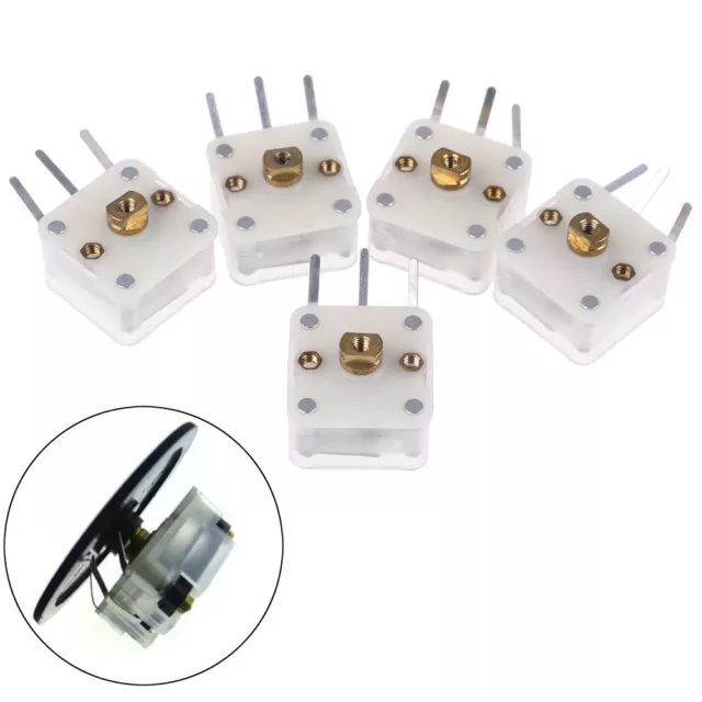 5x Duplex 223p 60pf/140pf 2.1mm Hole Shaft Radio Variable Capacitor  K W02