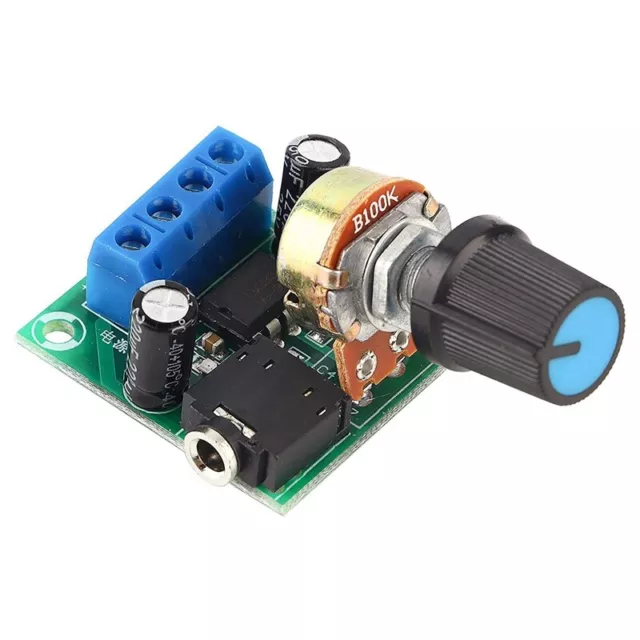 LM386 Super  VerstäRker Platine, 3V-12V, 0,5W-10W Lautsprecher Wenig LäRm S3094