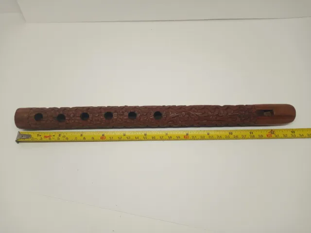 Hand Carved Decorative Woodwind Wooden Flute