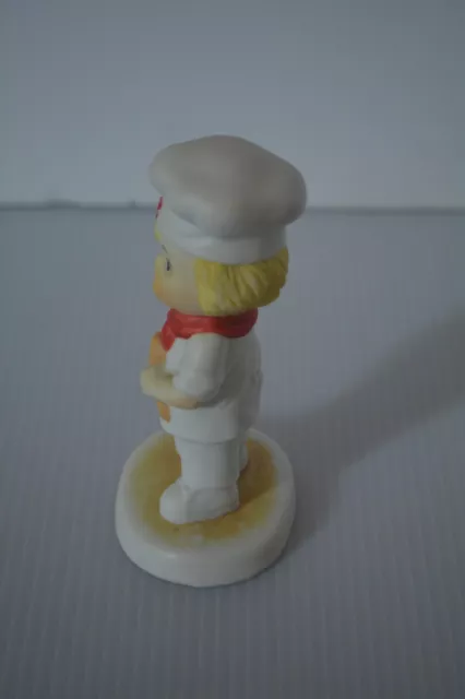 VTG 1993 Campbell's Soup Kids Figurine "Little Chef" Historical Series Ceramic 3