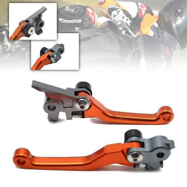 CNC Aluminum Motorcycle Brake Pivot Clutch Lever Fit For HUSQVARNA TE300 2017-19