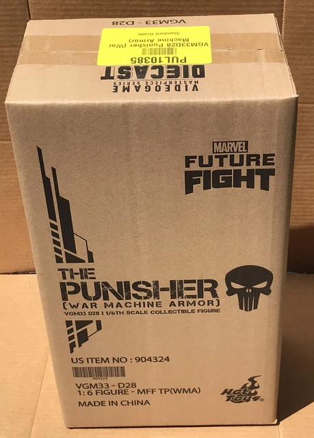 Hot Toys 1/6th Marvel War Machine Punisher Die-Cast Figure! VGM33D28! Sealed! 3
