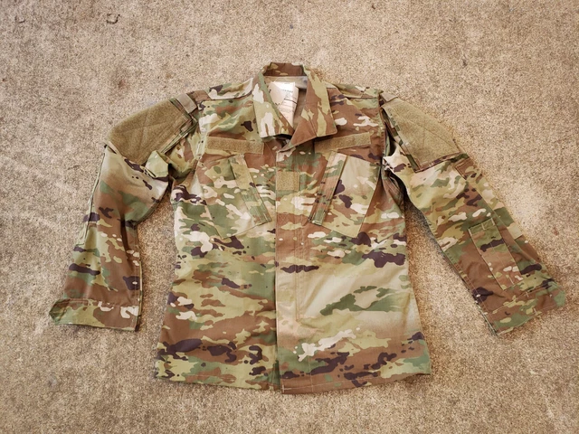 🇺🇸 NEW US ARMY USAF AIR FORCE OCP MULTICAM COMBAT COAT SHIRT BLOUSE -Small Reg