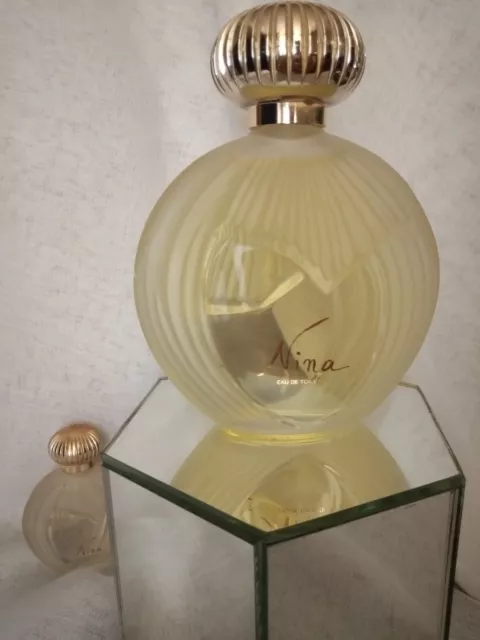 Flacon Ancien Parfum - NINA - NINA RICCI - LALIQUE - Factice Plein Cristal.