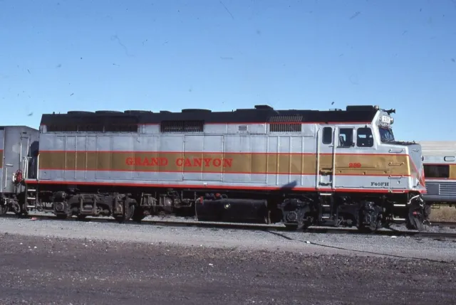 GRAND CANYON Railroad Train Locomotive 239 WILLIAMS AZ Original 2006 Photo Slide