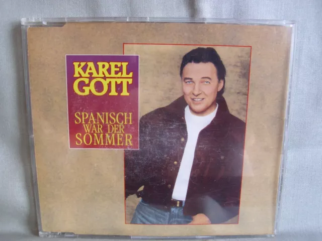 Karel Gott- Mein Herz ist frei für Dich- 3-Track-MCD WIE NEU