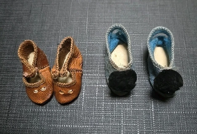 RARE SUPERBES BOTTINES ANCIENNES POUR POUPEE PARISIENNE - eBay
