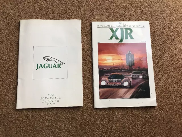 1990 JAGUAR DAIMLER UK Market Car Sales Brochure, XJ-S XJ6 SOVEREIGN DOUBLE SIX