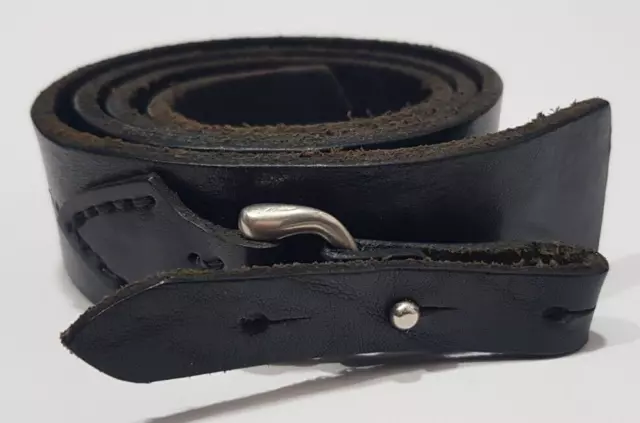 Ceinture Noir Homme Peau Cuir Neil Barrett Taille M 96cm Mode 2