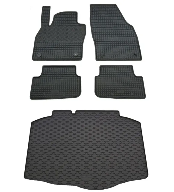 Protector maletero + alfombras de goma a medida kit para Ibiza 6F desde 2017-