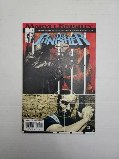 Punisher #1 Comic Book Garth Ennis Steve Dillon Preacher - Marvel Knights Pics!