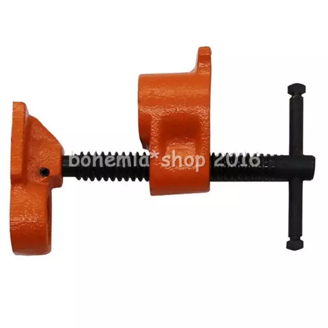 4PCS Heavy Duty 3/4" Gluing Pipe Clamp Vice Vise Tool Wide Surface protect Pads 3