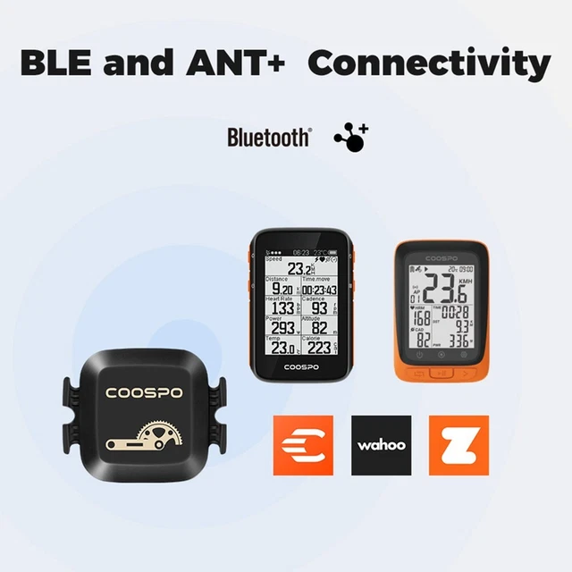 Capteur De Vitesse Et Cadence Vélo CooSpo BK467 - ANT+, Bluetooth, étanche IP67 - Occasion (comme Neuf)