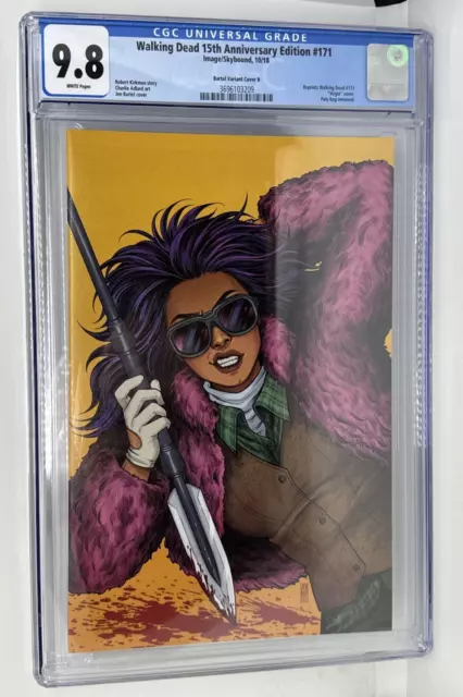 The Walking Dead #171 CGC 9.8 15th Anniversary "Princess" Virgin Variant Cover B