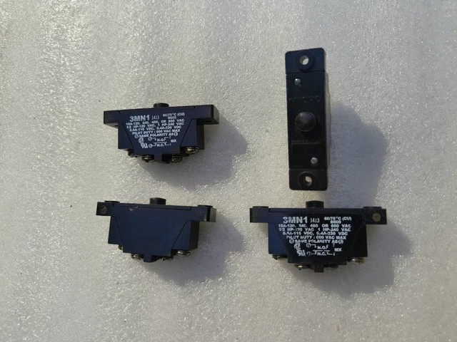 Micro Switch 3Mn1 (Lot Of 4Pc Free Fast Shipping Fedex/Dhl)
