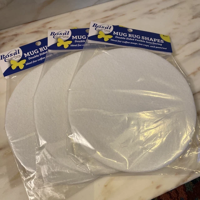 Alfombras de taza fusibles de doble cara BOSAL 8"" x 8"" 20 cm x 20 cm x 3