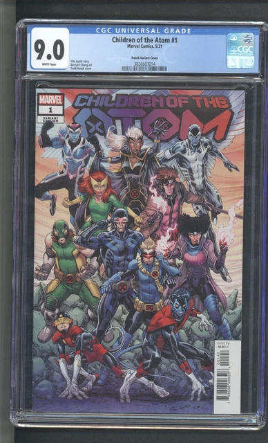 Children of the Atom #1 CGC 9.0 Todd Nauck Variant