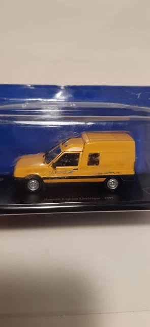 Renault Trafic La Poste 1992 – Miniature Atlas 1/43 – Jaune Collector