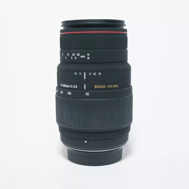 Sigma 70-300mm F4- 5.6 DG Macro AF Camera Lens for Nikon F [Excellent Condition]