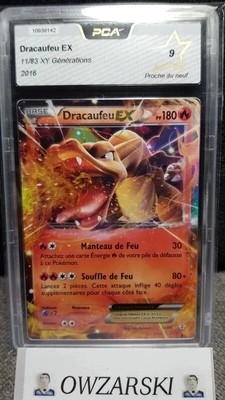 [PCA9] Carte Pokémon Dracaufeu EX 11/83 XY Générations PCA 