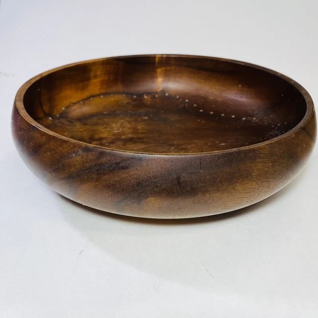 Jack Straka Signed Hawaiian Koa Wood Bowl Diameter 10.75" Height 3.5" Jack Straka Signed Hawaiian Koa Wood Bowl Diameter 10.75" Height 3.5"
