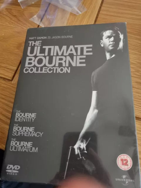 The Ultimate Bourne Collection DVD (2007) Matt Damon, Liman (DIR) cert 12 3