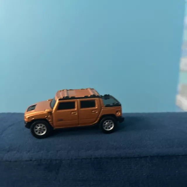 Maisto 2001 Hummer H 2 Concept  copper/orange, 1/64 Die-cast Rare