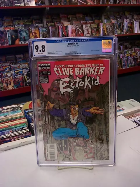 ECTOKID #1 (Marvel Comics, 1993) CGC Graded 9.8 ~ CLIVE BARKER ~ White Pages