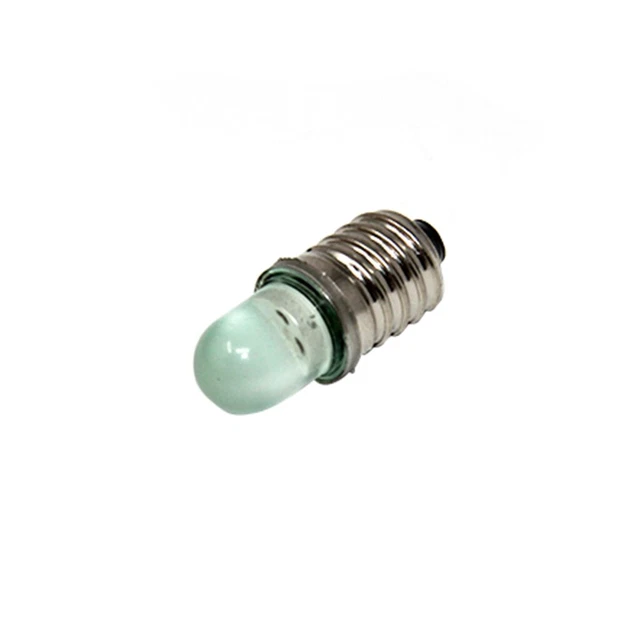 Luci LED LG-E10-230AC verdi E10 230VAC 400-500mcd POLLAM-ELTA