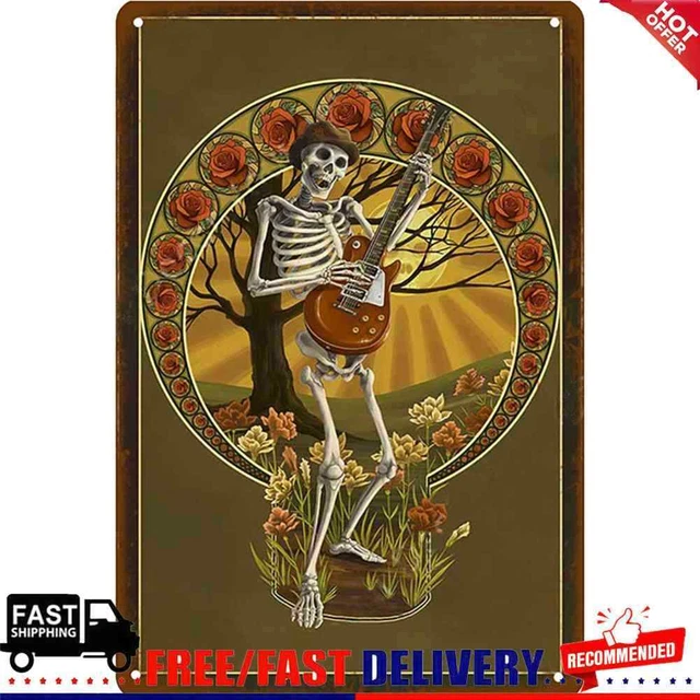 POSTER VINTAGE BIRRA fredda in latta cartelli da parete bar camera da