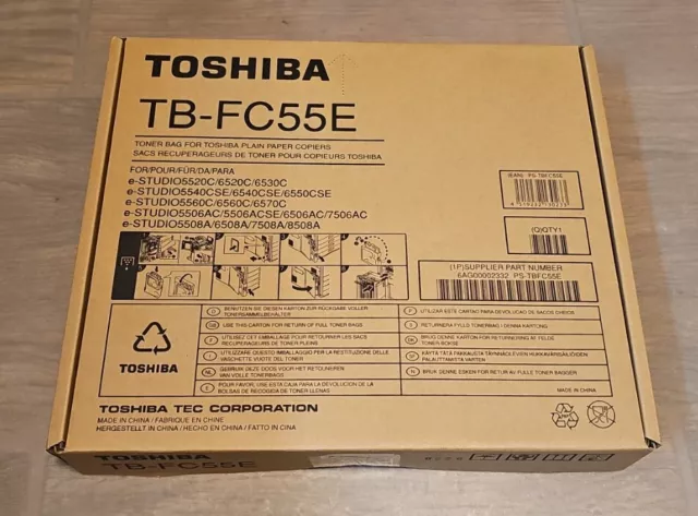 Toshiba TB-FC55E Resttonerbehälter Tonersammler für Toshiba E-Studio NEU OVP!!!