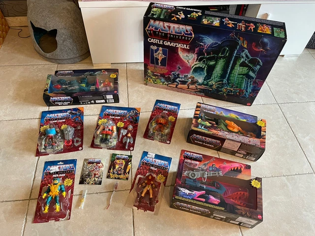 masters of the universe 2020 . Konvolut /es wurde Nie Benutzt . 9 teile .