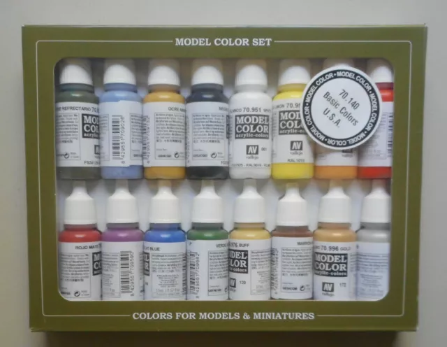 Vallejo Game Colour Wash Model Washes Paints Fantasy Airbrush Colours Spray  17ml