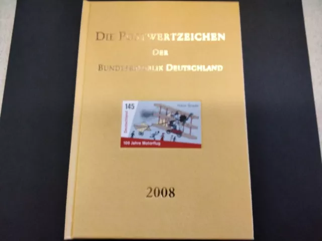 BRD Deutschland Jahrbuch 2008 komplett Postfrisch Jahreszusammenstellung 130.-€