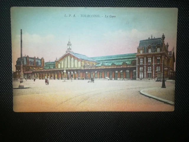 CPA 59 TOURCOING - La Gare