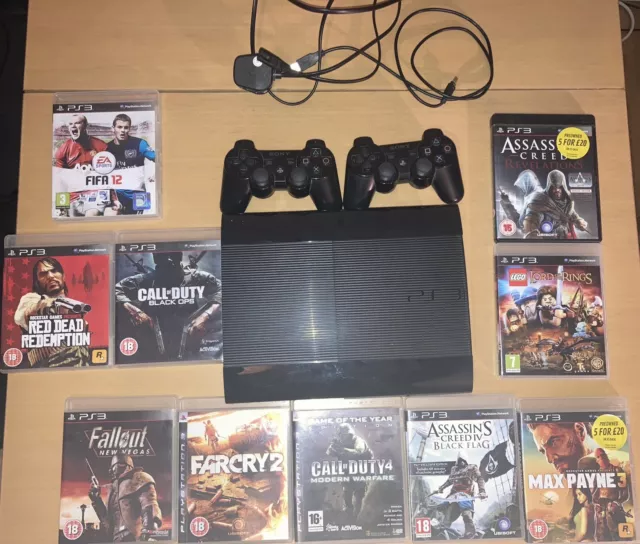 Refurbished Sony PlayStation 3 PS3 500GB Console - UK