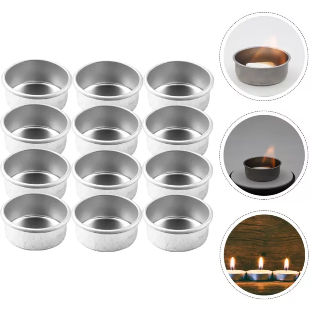 12 piezas bandejas de mesa de decoración de escritorio para comer candelabro para el hogar cosecha