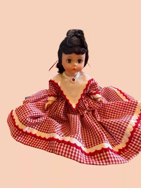 8" Madame Alexander Doll Jo From The Little Women Series 1980's