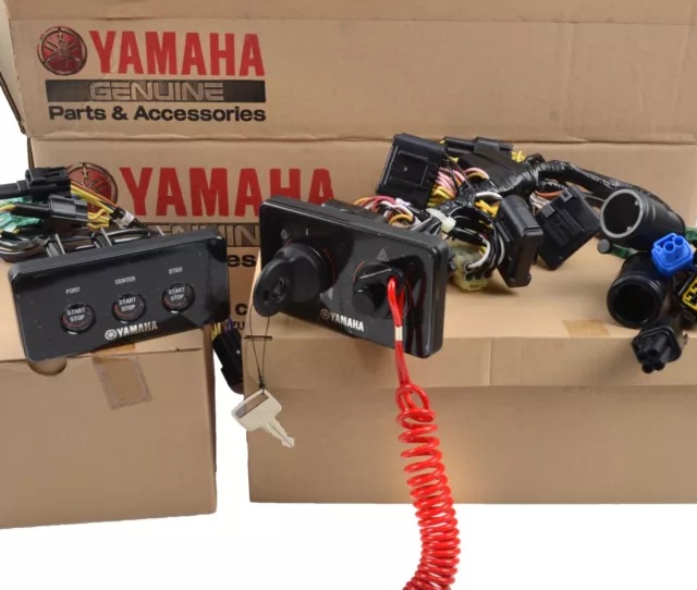 Yamaha Outboard Triple Engines Main Station Switch Kit 6X6-W0035-60-00