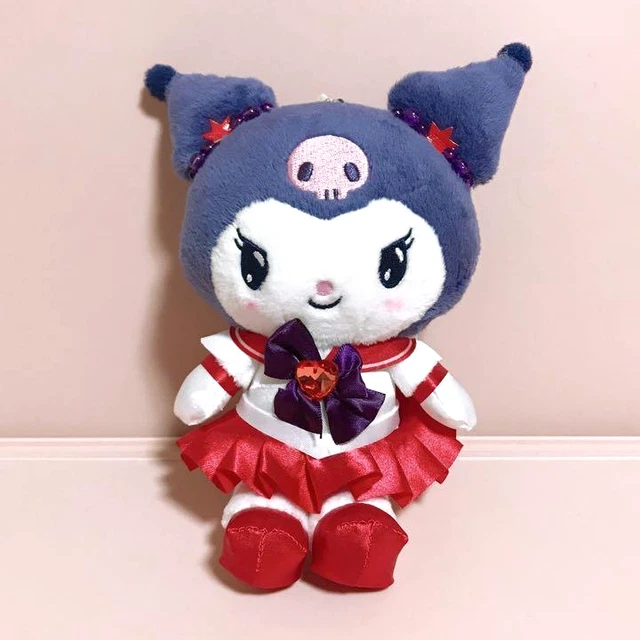 SAILOR MOON ETERNAL x Sanrio Kuromi Sailor Mars Plush Toy Doll Mascot ...
