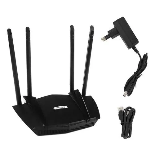 Router Wireless Wi-Fi Dual Band 1.200 M Wifi Router Dual Band Gigabit 4 Antenne